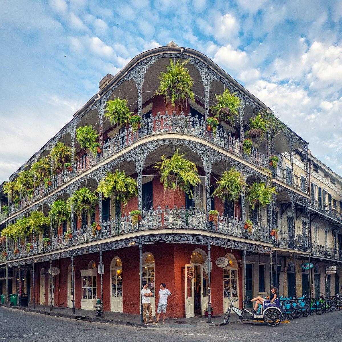 Jackson Square in the French Quarter of New Orleans — the heart of the Italian-American St. Joseph's Day parade